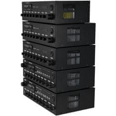 Omnitronic CPZ-120P PA, 100V 4-zónový mixážny zosilňovač, 120W, BT/MP3/FM
