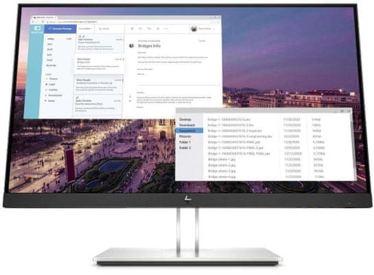  monitor HP E27 G4 (9VG71AA) širokouhlý displej 27 palcov 16:9 hdmi 