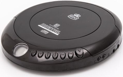retro dicman gpo retro portable cd player káblové slúchadlá v balení anti shock funkcie 7 ovládacích tlačidiel lcd displej 20 stôp do pamäti cd mechanika pekný retro dizajn
