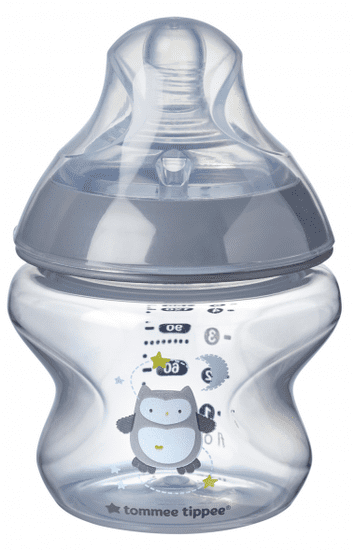 Tommee Tippee dojčenská fľaša C2N potlač, 1ks 150ml, 0+m