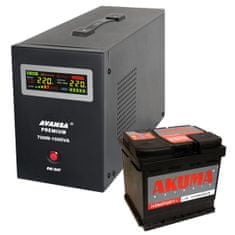 Avansa UPS 700 W + batéria 55 Ah - Záložný zdroj 