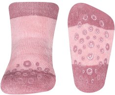 EWERS dievčenské protišmykové ponožky 225050_1 17-18 ružová