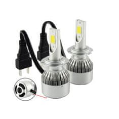 DUALEX Halo LED žiarovka 9-32V (H7) - 30W 2ks s ventilátorovým chladením