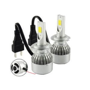 DUALEX Halo LED žiarovka 9-32V (H8) - 30W 2ks s ventilátorovým chladením