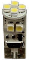 DUALEX HYPER LED T10 W2 1 x 9,5 D 8 SMD x 1chips 12V biela 2ks s odporom