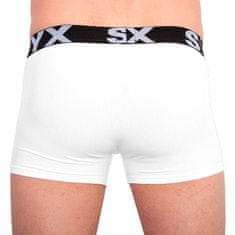 Styx Pánske boxerky športová guma nadrozmer biele (R1061) - veľkosť XXXL