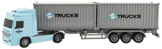 Teddies Kamión s kontajnermi 33cm so svetlom a zvukom