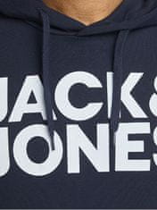 Jack&Jones Pánska mikina JJECORP 12152840 Navy Blaze r (Veľkosť M)