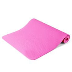Timeless Tools Podložka na jogu s prenosnou taškou navyše, 3 rôzne farby- ružová