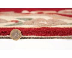Flair Ručne všívaný kusový koberec Lotus premium Red 150x240
