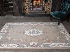 Flair Ručne všívaný kusový koberec Lotus premium Fawn 120x180