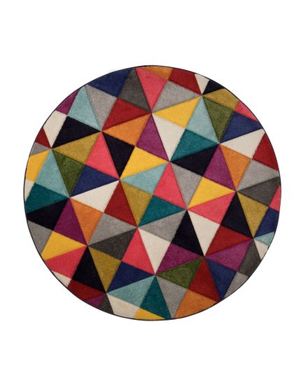 Flair Kusový koberec Spectrum Samba Multi kruh