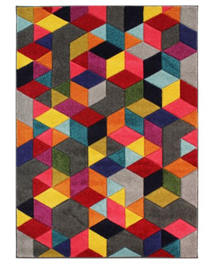 Flair Kusový koberec Spectrum Dynamic Multi