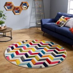 Flair Kusový koberec Spectrum Bolero Multi kruh 160x160 (priemer) kruh