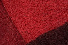 Flair DOPREDAJ: 90x150 cm Kusový koberec Abstract Collage Red 90x150