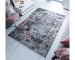 Flair Kusový koberec Cocktail Wonderlust Grey / Pink 80x150