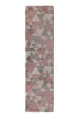 Flair Kusový koberec DAKAR Nuru Pink / Cream / Grey 60x230
