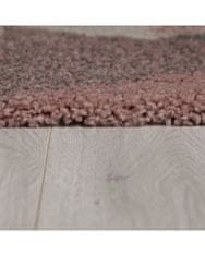 Flair Kusový koberec DAKAR Nuru Pink / Cream / Grey 60x230