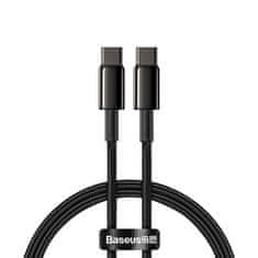 BASEUS Data kábel USB-C / USB-C PD QC 100W 5A 1m, čierny