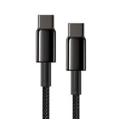 BASEUS Data kábel USB-C / USB-C PD QC 100W 5A 1m, čierny