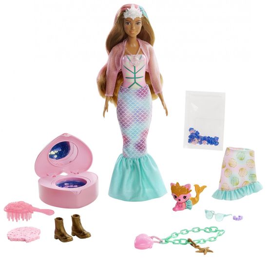 Mattel Barbie Color Reveal Fantasy morská panna
