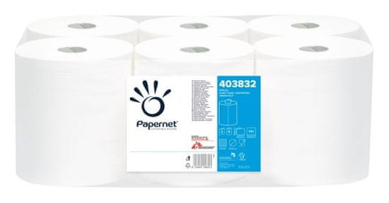 Papernet 403832 Utierka- MAXI rola 2vr. biela, 108m, (6ks/balenie)