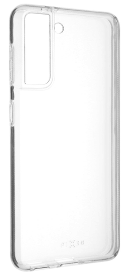 FIXED Ultratenké TPU gélové púzdro Skin pre Samsung Galaxy S21, 0,6 mm FIXTCS-631, číre