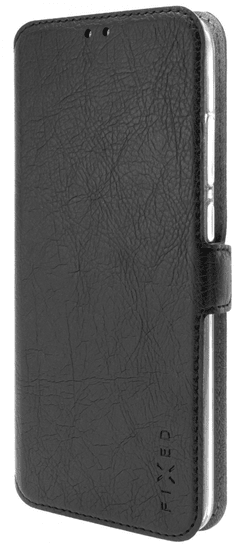 FIXED Tenké puzdro typu kniha Topic pre Motorola Moto G9 Play FIXTOP-611-BK, čierne