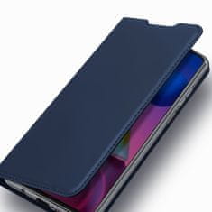 Dux Ducis Skin Pro knižkové kožené puzdro na Samsung Galaxy M51, modré