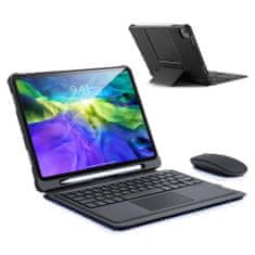 Dux Ducis Wireless Keyboard puzdro s klávesnicou na iPad Air 2020 / 2022, čierne