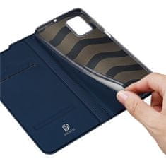 Dux Ducis Skin Pro knižkové kožené puzdro na Samsung Galaxy M51, modré