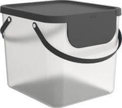 Rotho Systém triedenia odpadu ALBULA box 40L - transparentný