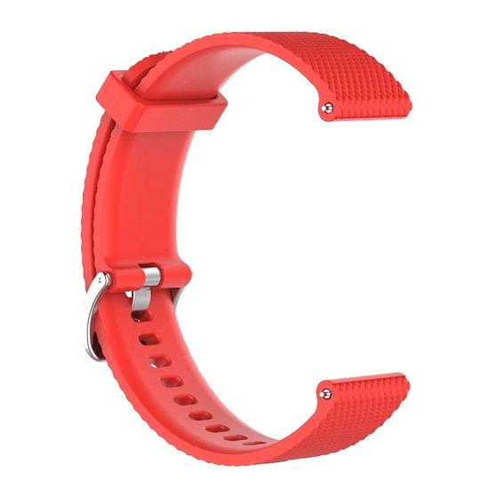 BStrap Silicone Bredon remienok na Huawei Watch GT/GT2 46mm, red
