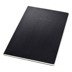 Sigel Záznamná kniha "Conceptum", čierna, A4, linajkový, 60 listov, CO801