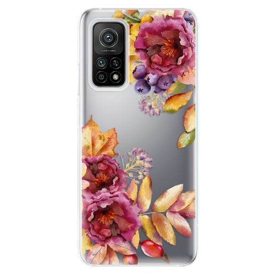 iSaprio Silikónové puzdro - Fall Flowers pre Xiaomi Mi 10T / Mi 10T Pro
