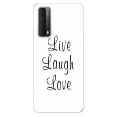 iSaprio Silikónové puzdro - Live Laugh Love pre Huawei P Smart 2021