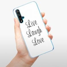 iSaprio Silikónové puzdro - Live Laugh Love pre Huawei Nova 5T
