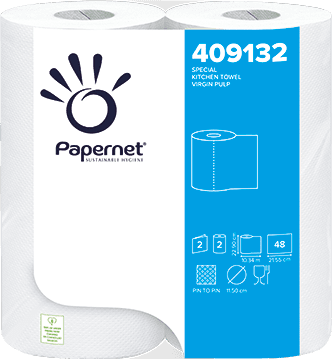 Papernet 409132 kuchynská utierka Taška 20x2 (40ks/bal)