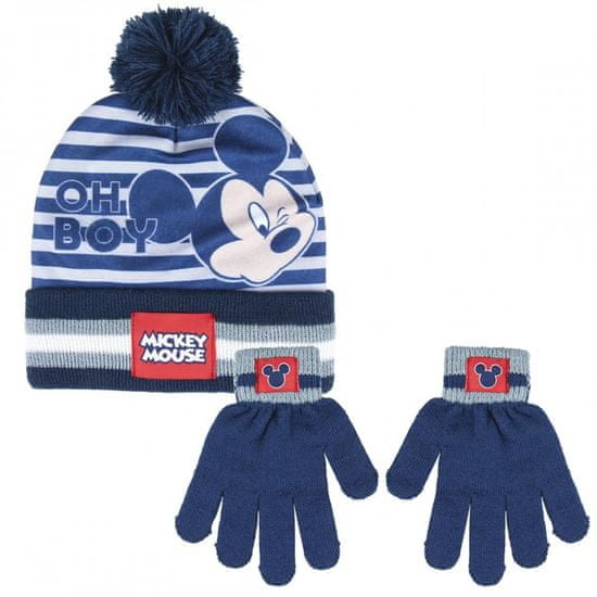 Cerda Chlapčenská zimná súprava (čiapka a rukavice) MICKEY MOUSE, 2200005851