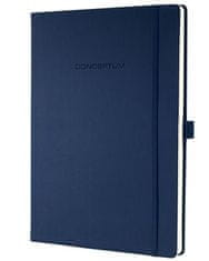 Sigel Exkluzívny zápisník "Conceptum", modrá, A4, štvorčekový, 97 listov, tvrdé dosky, CO646