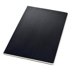 Sigel Záznamná kniha "Conceptum", čierna, A4, štvorčekový, 60 listov, CO800