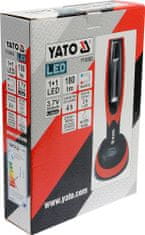YATO  Lampa montážna 1+1 LED, bezprívodová, 3,7V Li-ion, magnet+hák, 180lm
