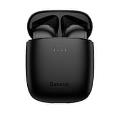 BASEUS Encok W04 TWS bezdrôtové slúchadlá, čierne
