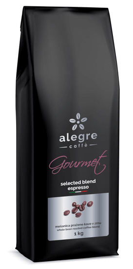 Alegre caffè  - Gourmet 1000g , zrnková káva