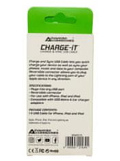 Lightning kabel CHARGE- iT pro apple iPhone / iPad / iPod 1m - 5 ks balenie
