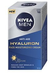 Nivea Hydratačný krém proti vráskam Nivea Men Hyaluron SPF 15 (Face Moisturizing Cream) 50 ml