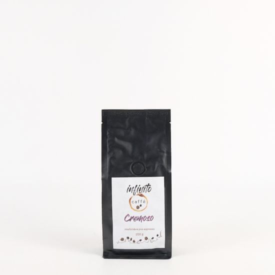 Infinito caffé  - Cremoso, 250 g , mletá káva
