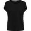 ONLY Dámske tričko ONLMOSTER Regular Fit 15106662 Black (Veľkosť L)