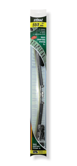 Green  Stierač plochý FLEXI 550mm