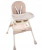Detská jedálenská stolička 3v1 - ružová